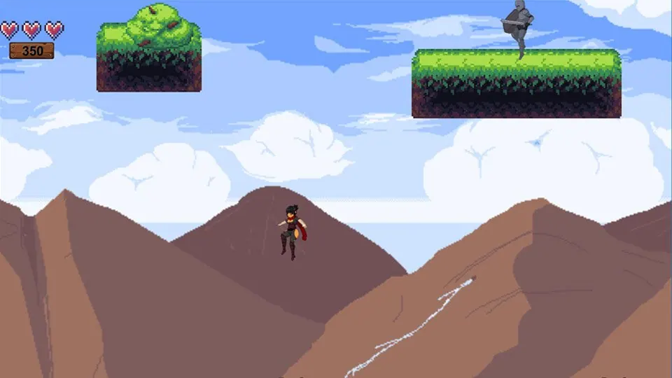 Скриншот 2 игры Kunoichi Rush