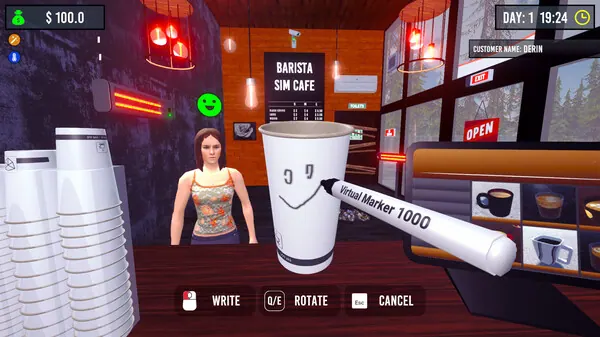 Скриншот 2 игры Barista Simulator