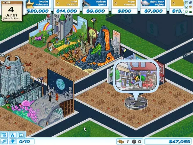 Скриншот 2 игры Hollywood Tycoon