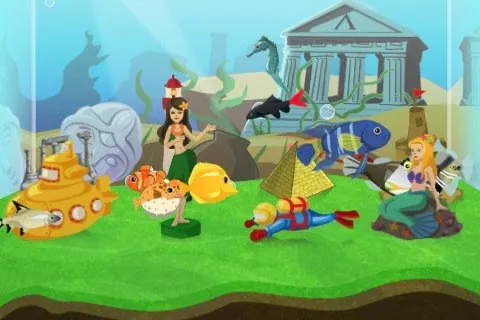 Скриншот 4 игры Fishies by PlayMesh