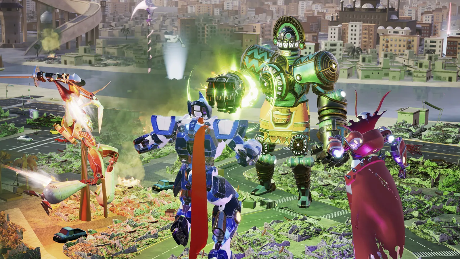 Скриншот 2 игры Override: Mech City Brawl