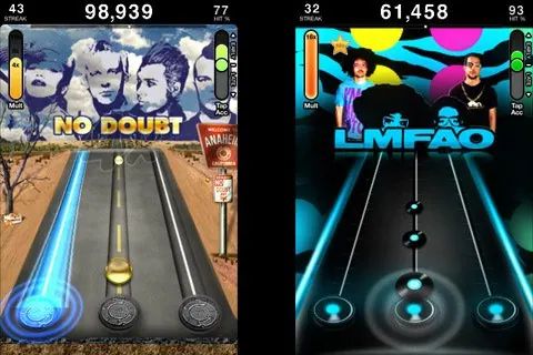 Скриншот 5 игры Tap Tap Revenge 3