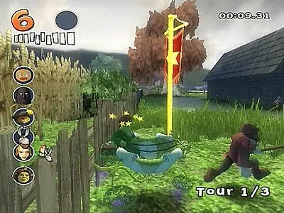Скриншот 3 игры Shrek Smash and Crash Racing