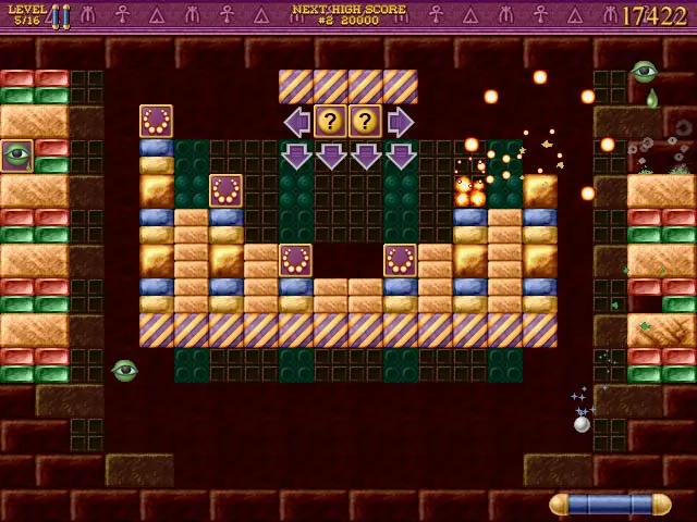 Скриншот 5 игры Bricks of Egypt 2