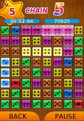 Скриншот 2 игры CountDicePuzzle