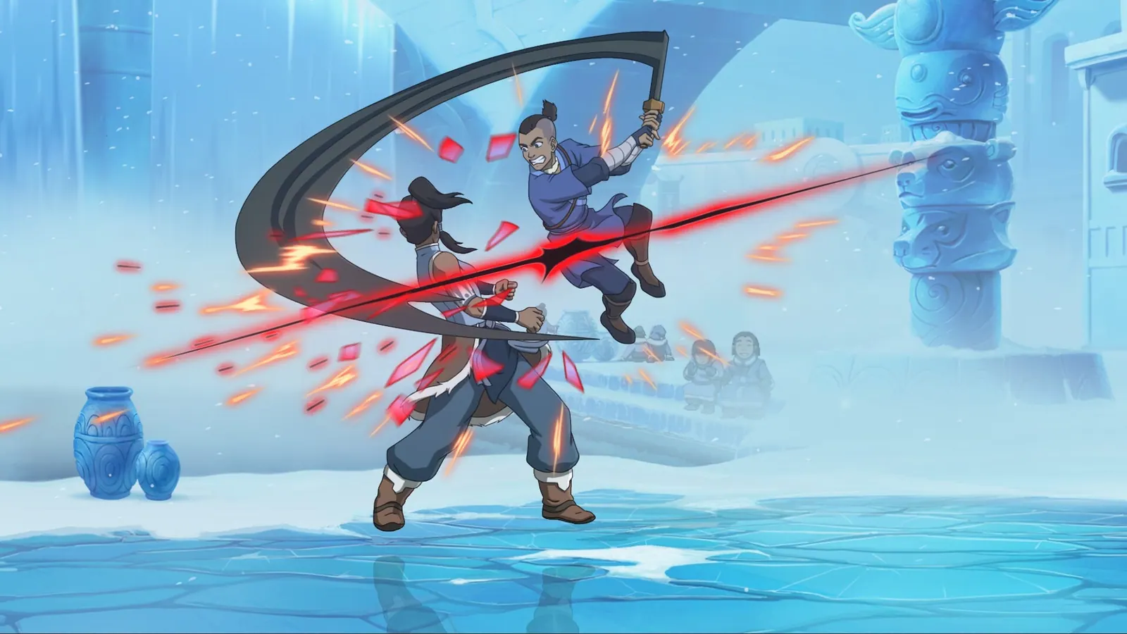 Скриншот 3 игры Avatar Legends: The Fighting Game