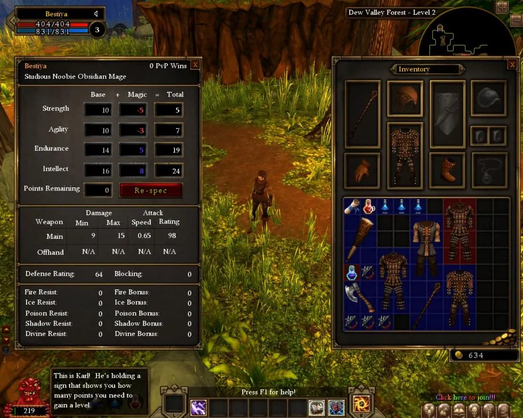 Скриншот 2 игры Dungeon Runners
