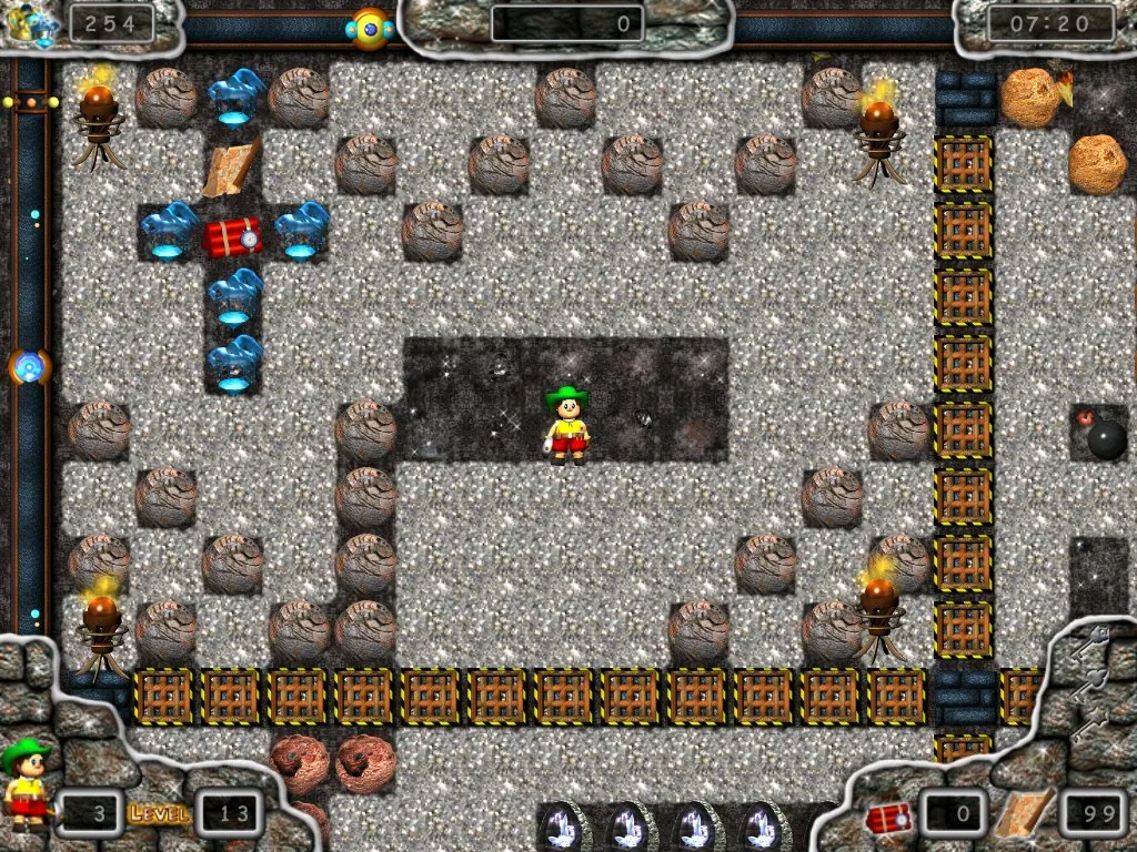 Скриншот 3 игры Boulder Match