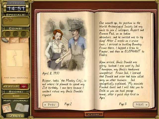 Скриншот 2 игры Jewel Quest Mysteries: Trail of the Midnight Heart