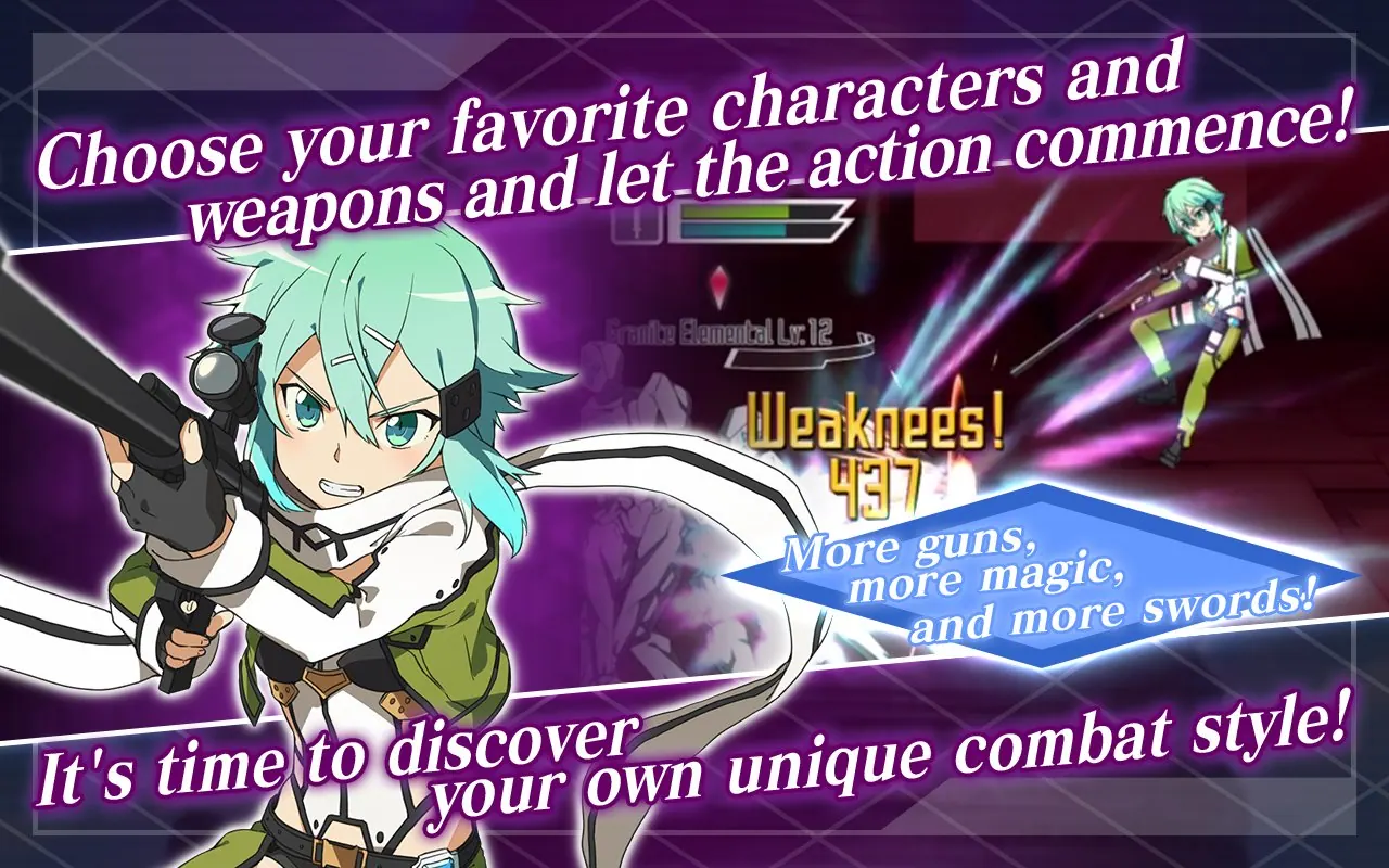 Скриншот 3 игры Sword Art Online: Memory Defrag