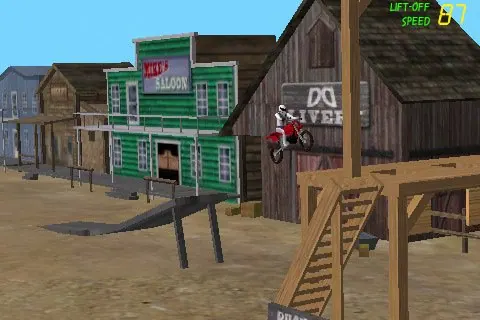 Скриншот 4 игры Daredevil Dave: Motorcycle Stuntman!
