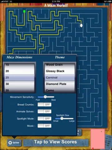 Скриншот 2 игры Maze Yourself