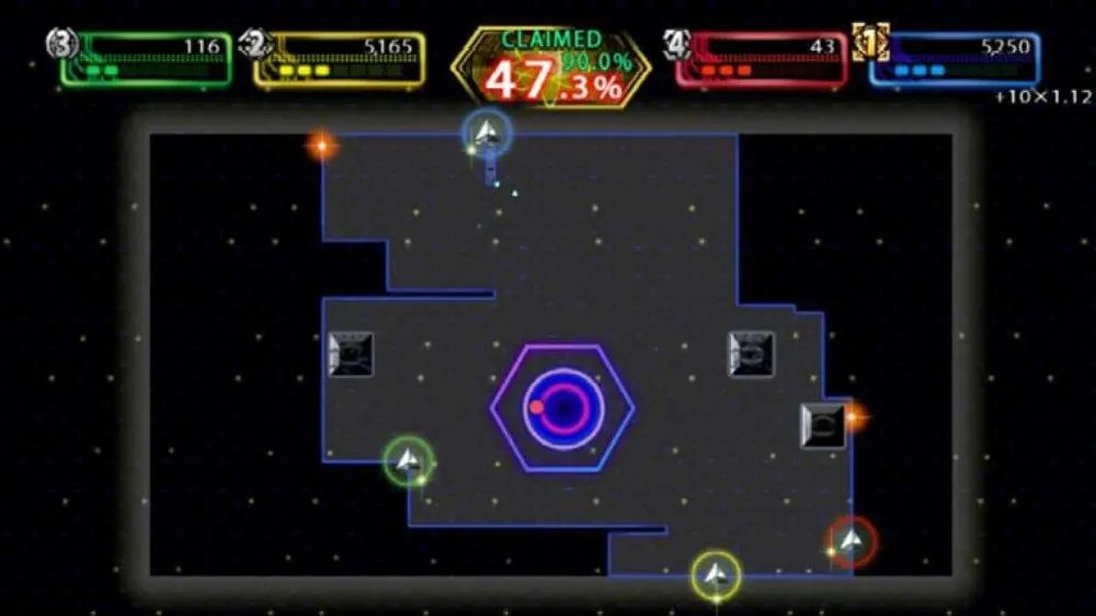 Скриншот 4 игры QIX++