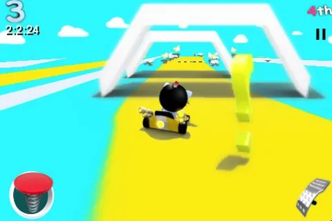 Скриншот 4 игры Kart Toons Racing