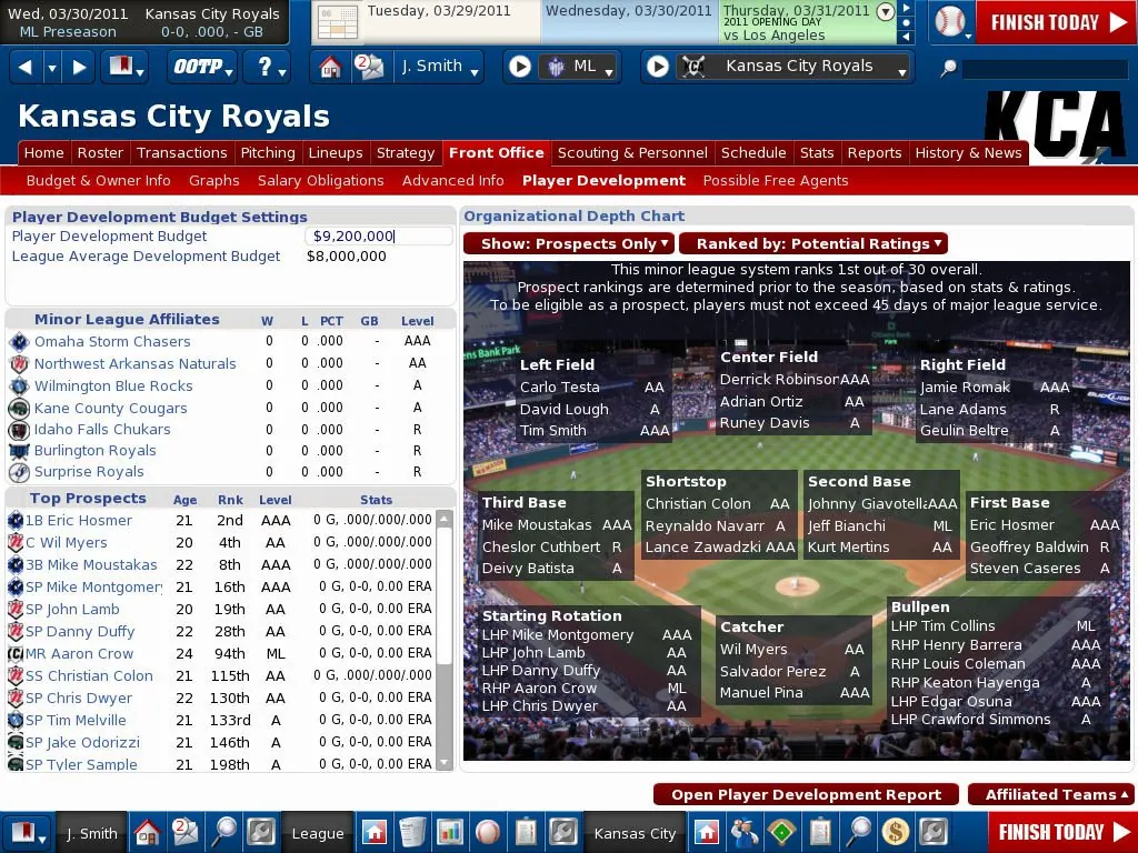 Скриншот 5 игры Out of the Park Baseball 9