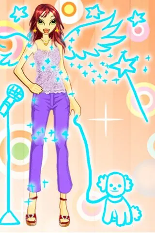 Скриншот 3 игры Ah! Fashion Girl