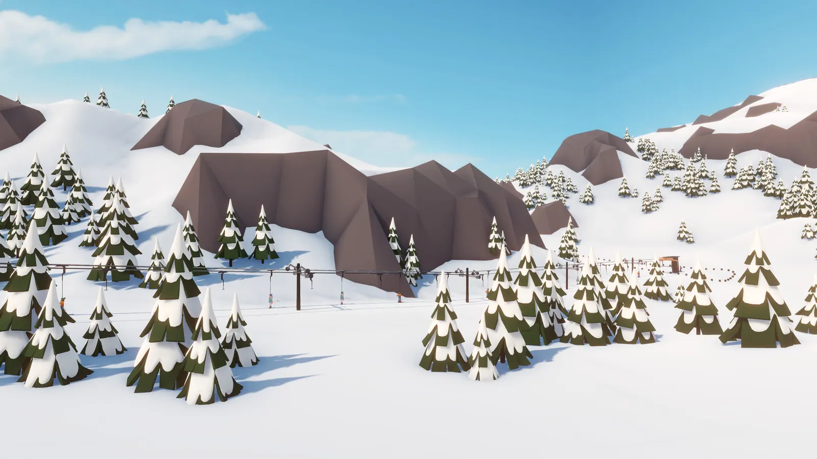 Скриншот 4 игры Snowtopia: Ski Resort Tycoon
