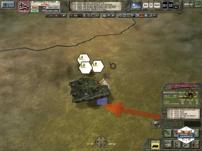 Скриншот 3 игры World War 2: General Commander