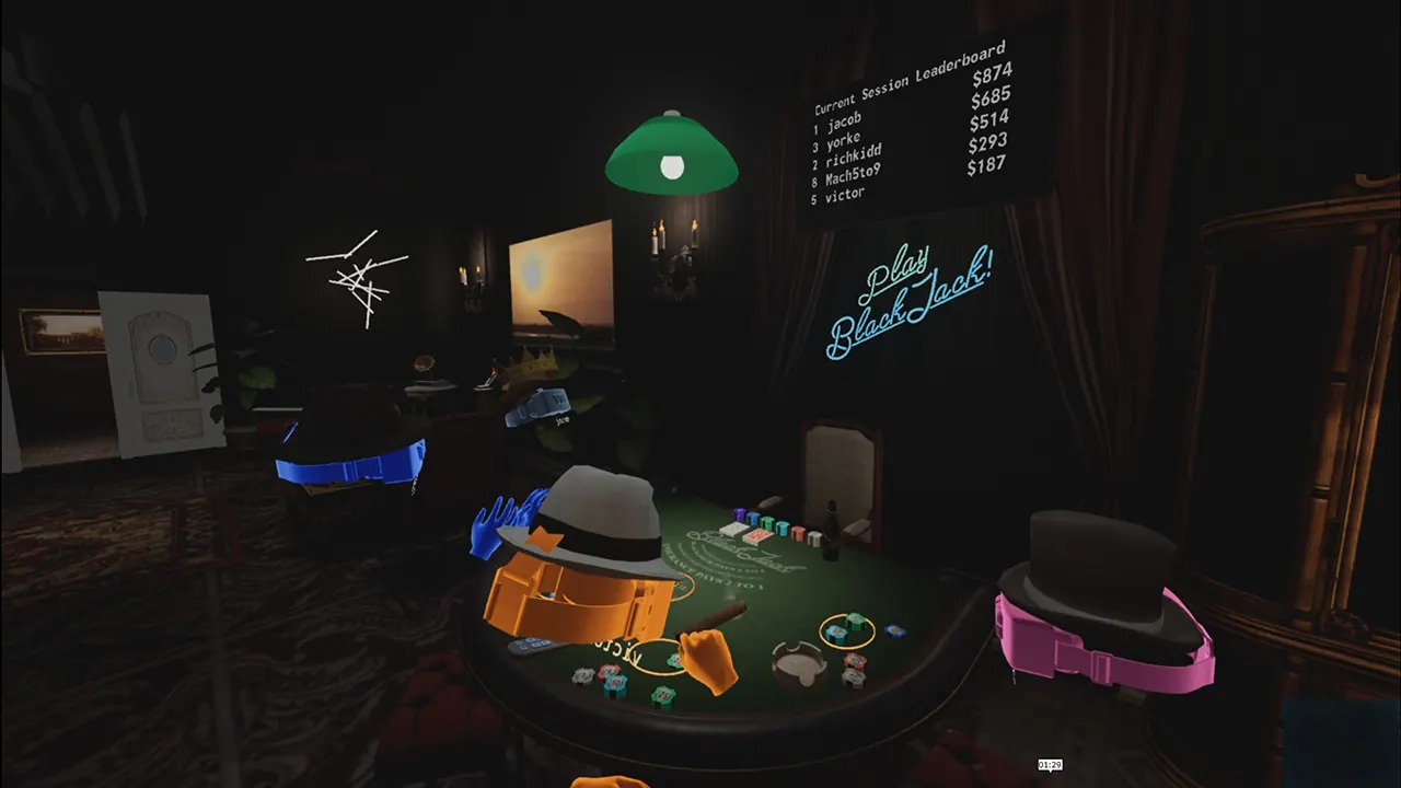 Скриншот 5 игры Social Club VR : Casino Nights