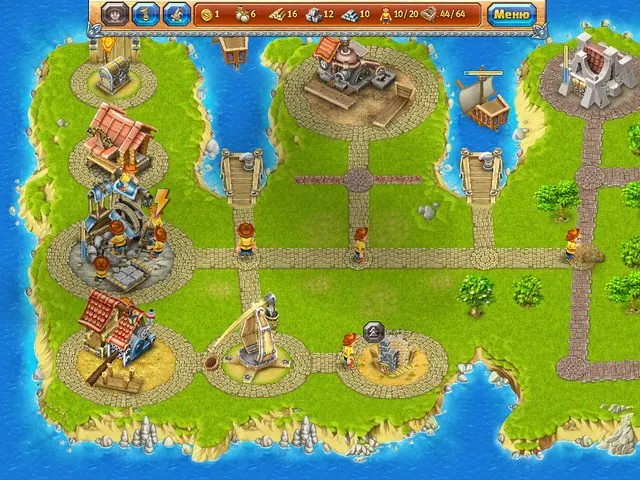 Скриншот 3 игры Островки