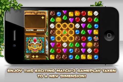 Скриншот 4 игры Jungle Jewels