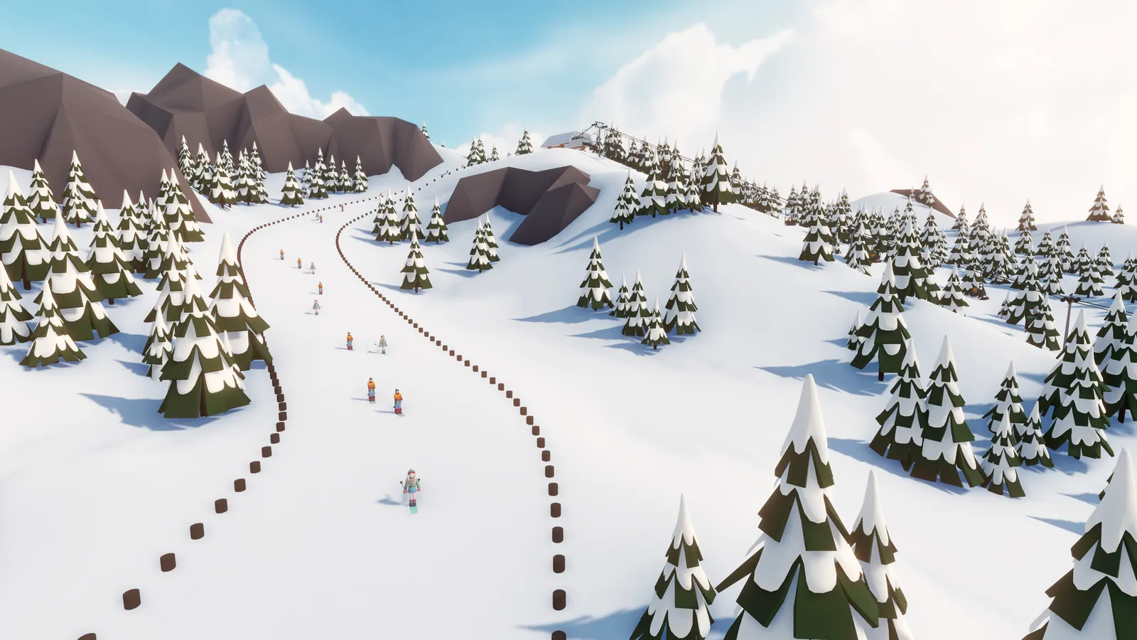 Скриншот 3 игры Snowtopia: Ski Resort Tycoon