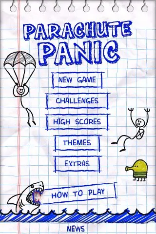 Скриншот 4 игры Parachute Panic HD