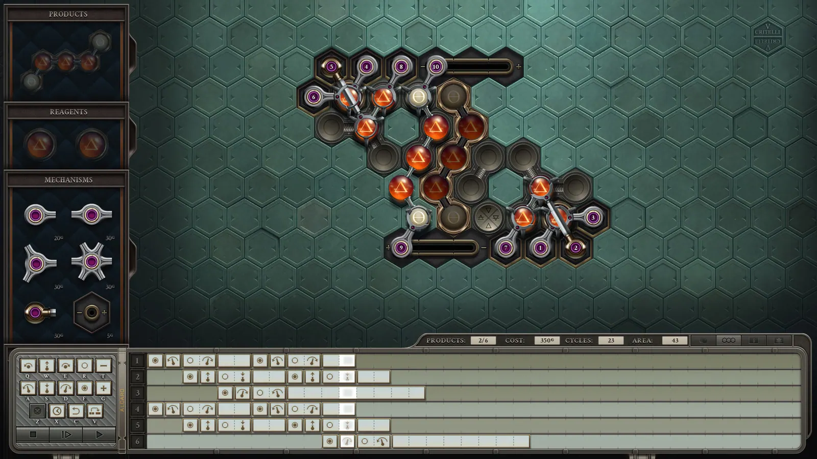 Скриншот 5 игры Opus Magnum