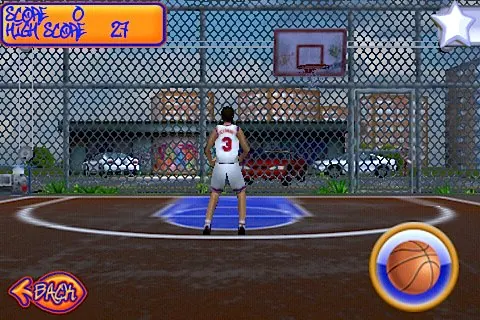 Скриншот 5 игры BasketBall Crazy Hoop
