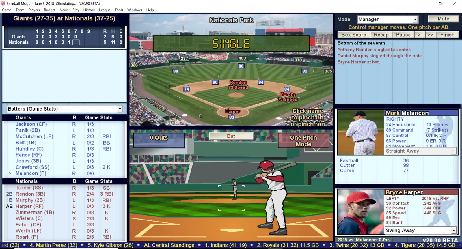Скриншот 8 игры Baseball Mogul 2018