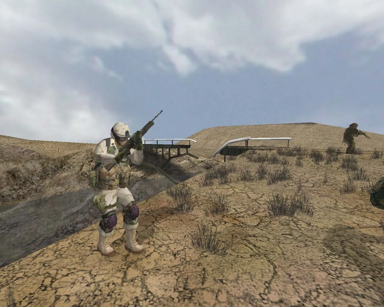 Скриншот 3 игры Tom Clancy’s Ghost Recon: Desert Siege