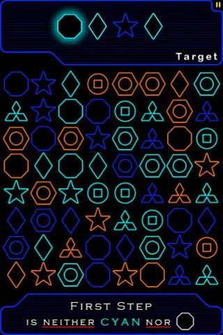Скриншот 5 игры Shape Search Zen