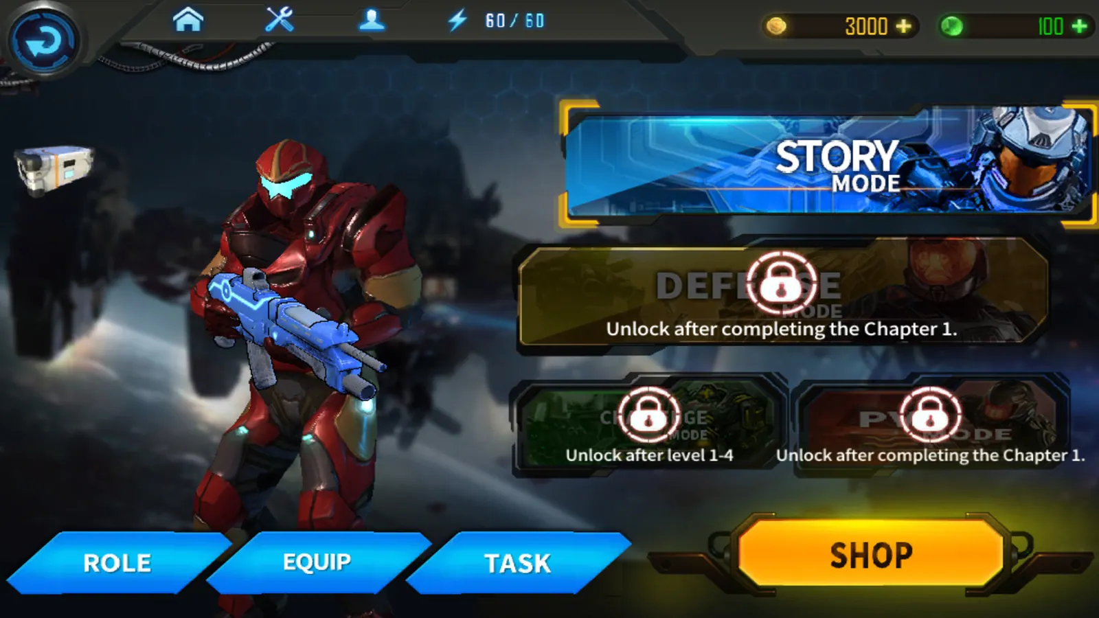 Скриншот 4 игры Space Armor 2