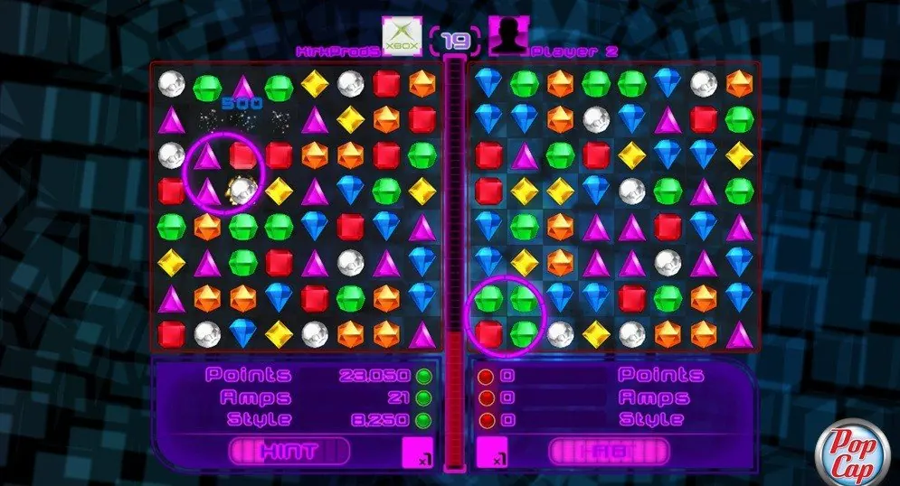 Скриншот 6 игры Bejeweled Blitz