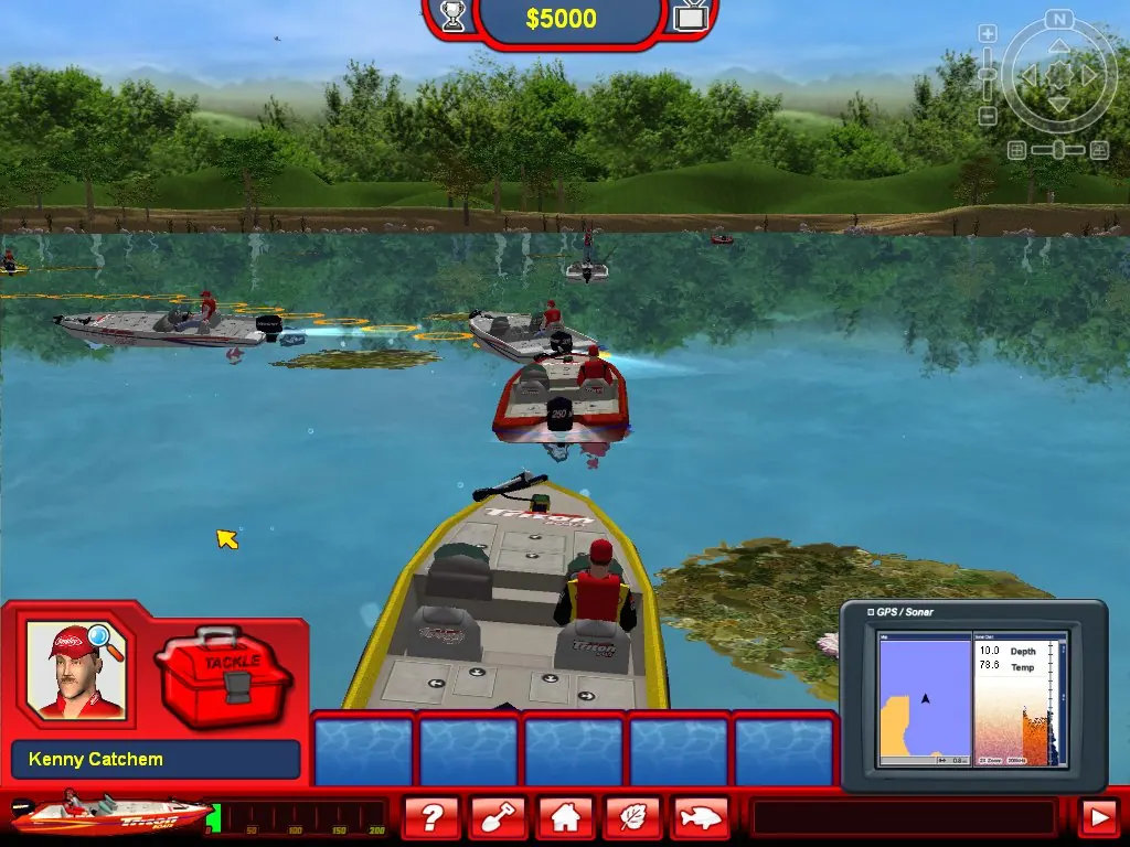 Скриншот 4 игры Berkley Bass Tournament Tycoon