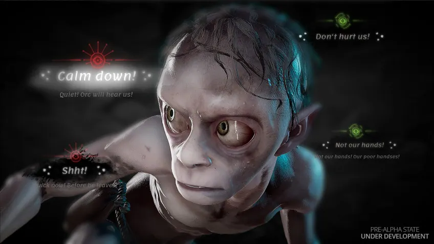 Скриншот 2 игры Lord of the Rings: Gollum