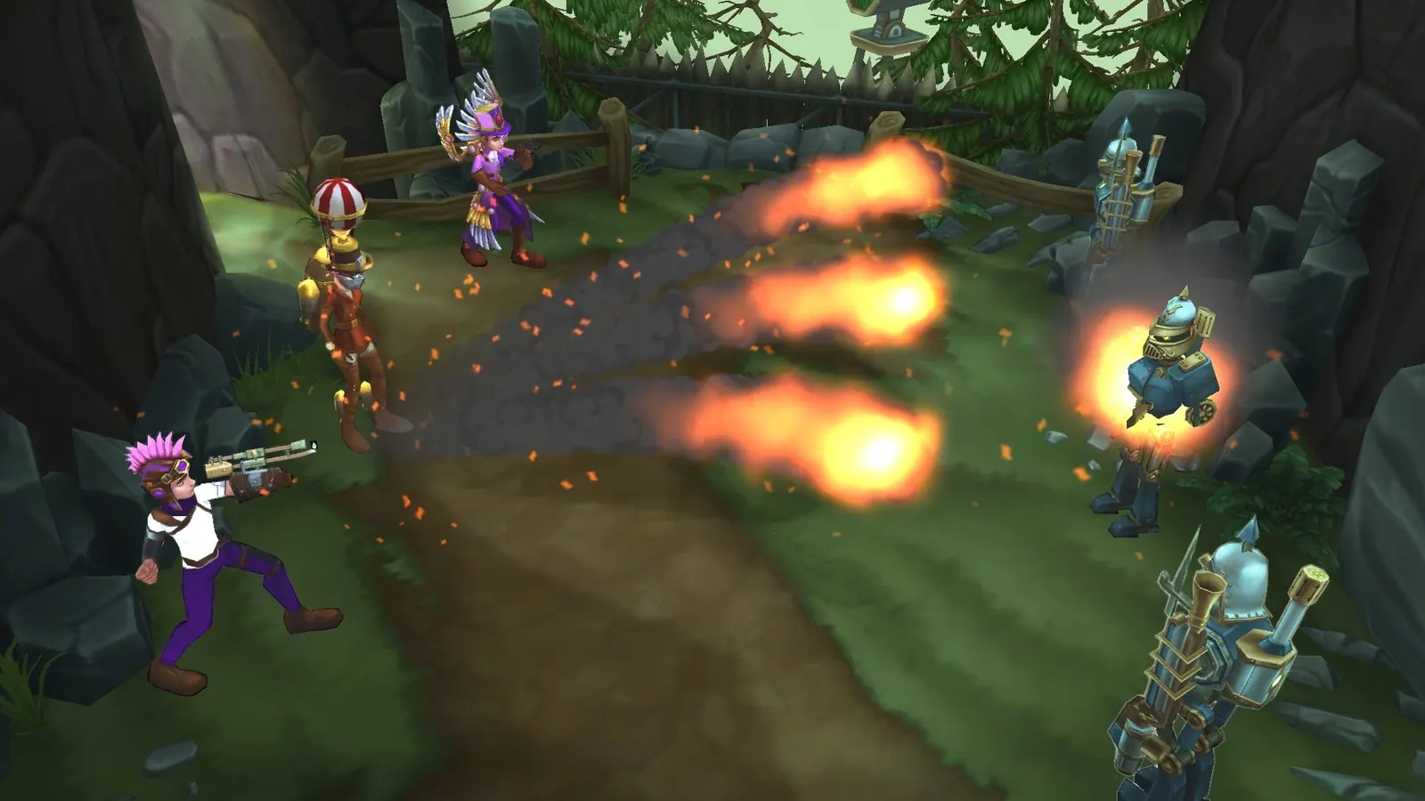 Скриншот 3 игры The Aetherlight: Chronicles of Resistance