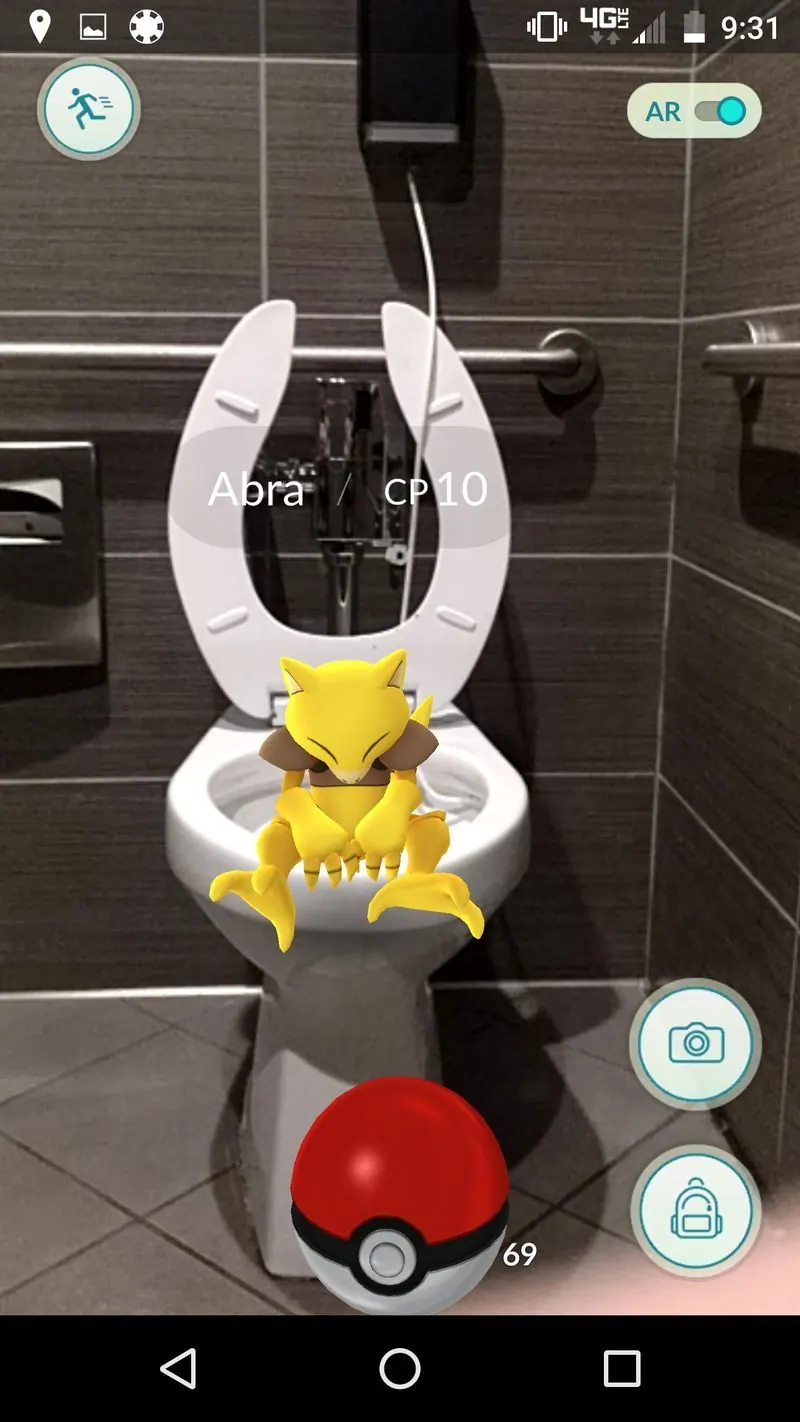 Скриншот 6 игры Pokemon Go
