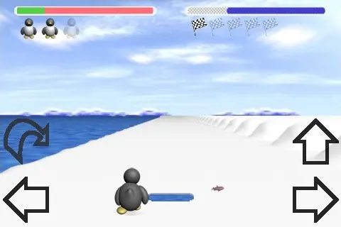 Скриншот 3 игры Antarctic Race