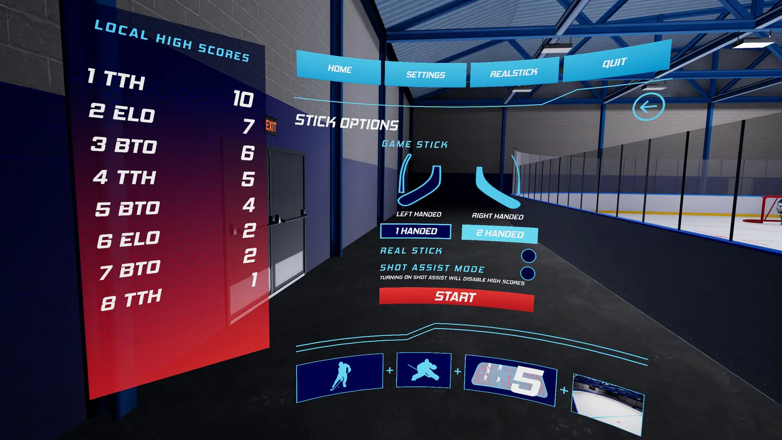 Скриншот 7 игры Hockey VR