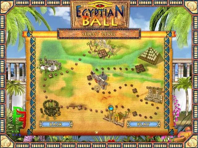 Скриншот 3 игры Egyptian Ball