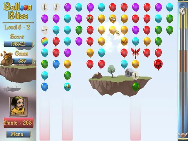 Скриншот 3 игры Balloon Bliss