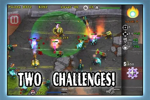 Скриншот 3 игры Zombie Attack! Bridge Defense