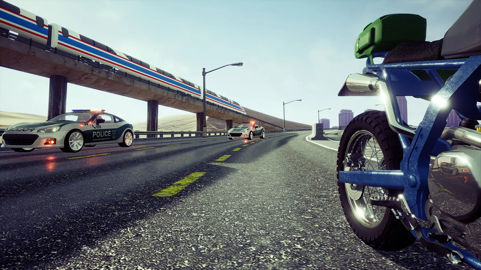 Скриншот 6 игры Bike Rush