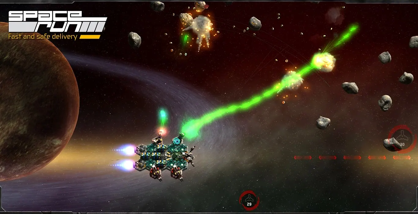 Скриншот 3 игры Space Run