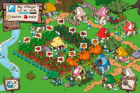 Скриншот 5 игры Smurfs' Village