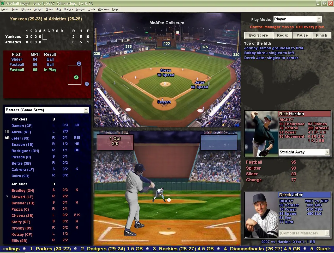 Скриншот 5 игры Baseball Mogul 2008