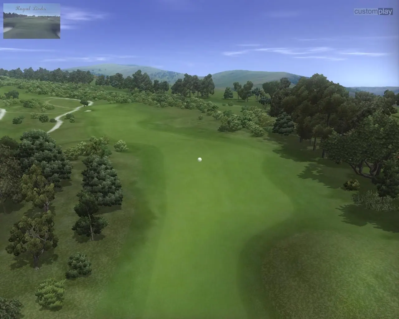 Скриншот 2 игры Customplay Golf 2010