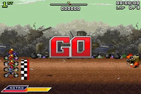 Скриншот 5 игры Motocross Challenge