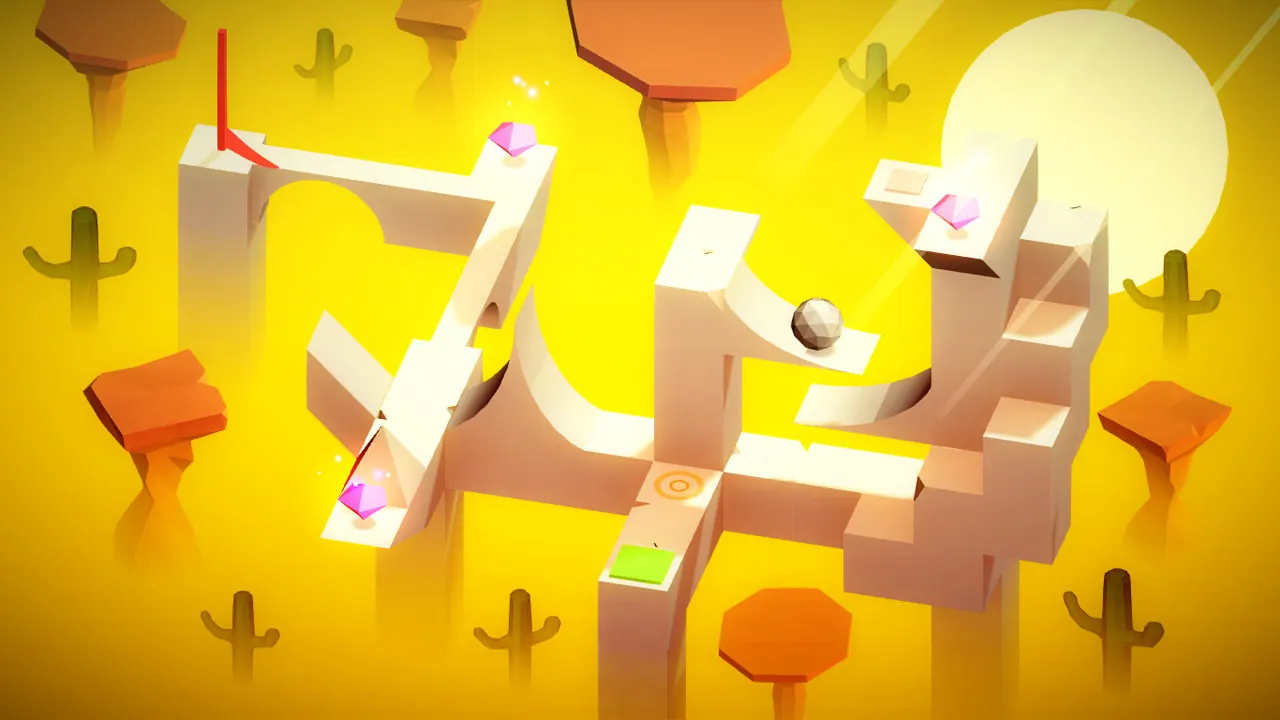 Скриншот 2 игры Poly and the Marble Maze